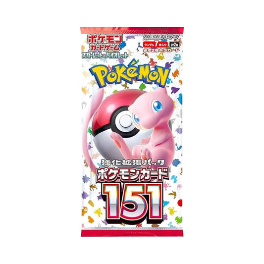 Pokémon 151 Booster Pack Japanese Pokémon Trading Card Game