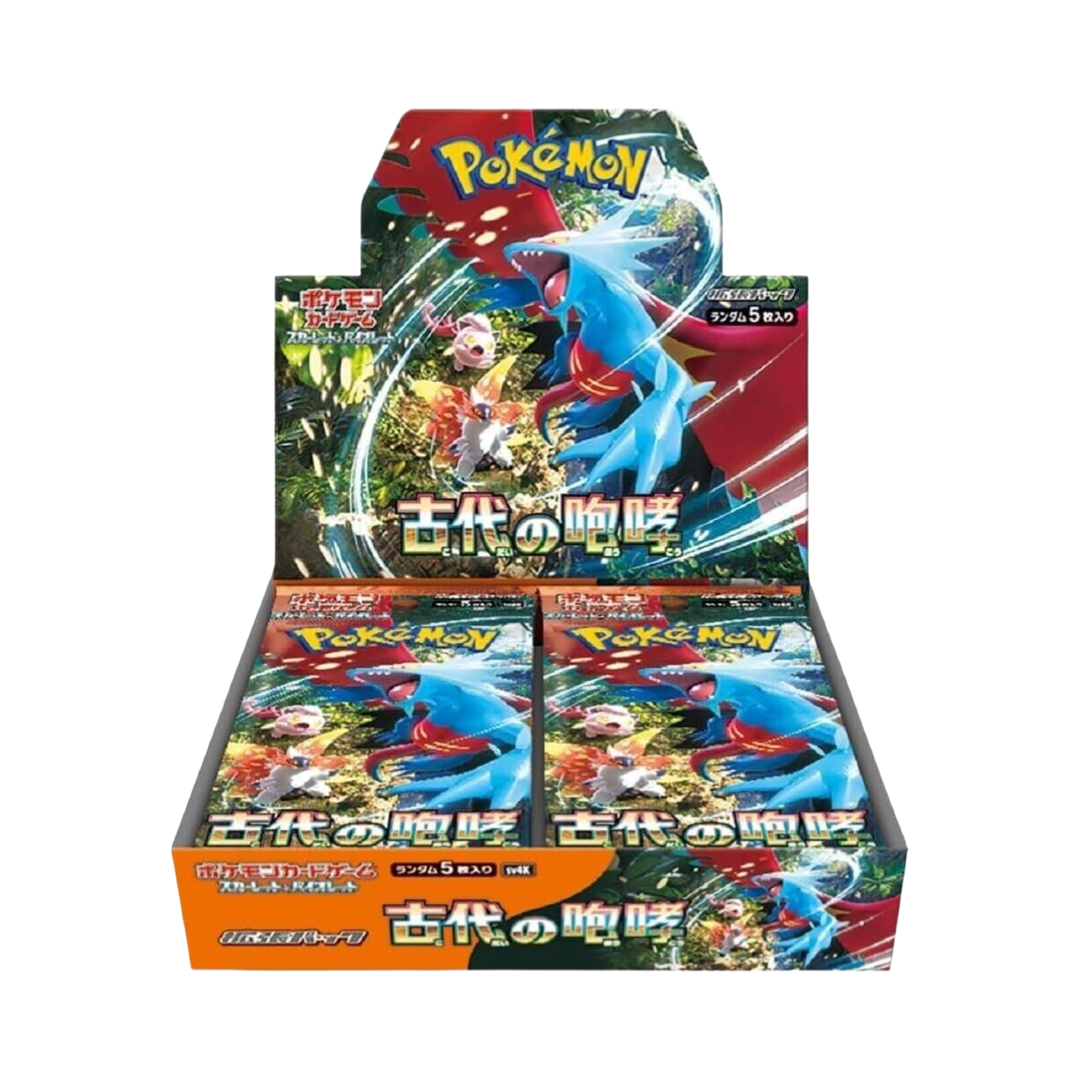 Ancient Roar Booster Box Japanese Pokémon Trading Card Game