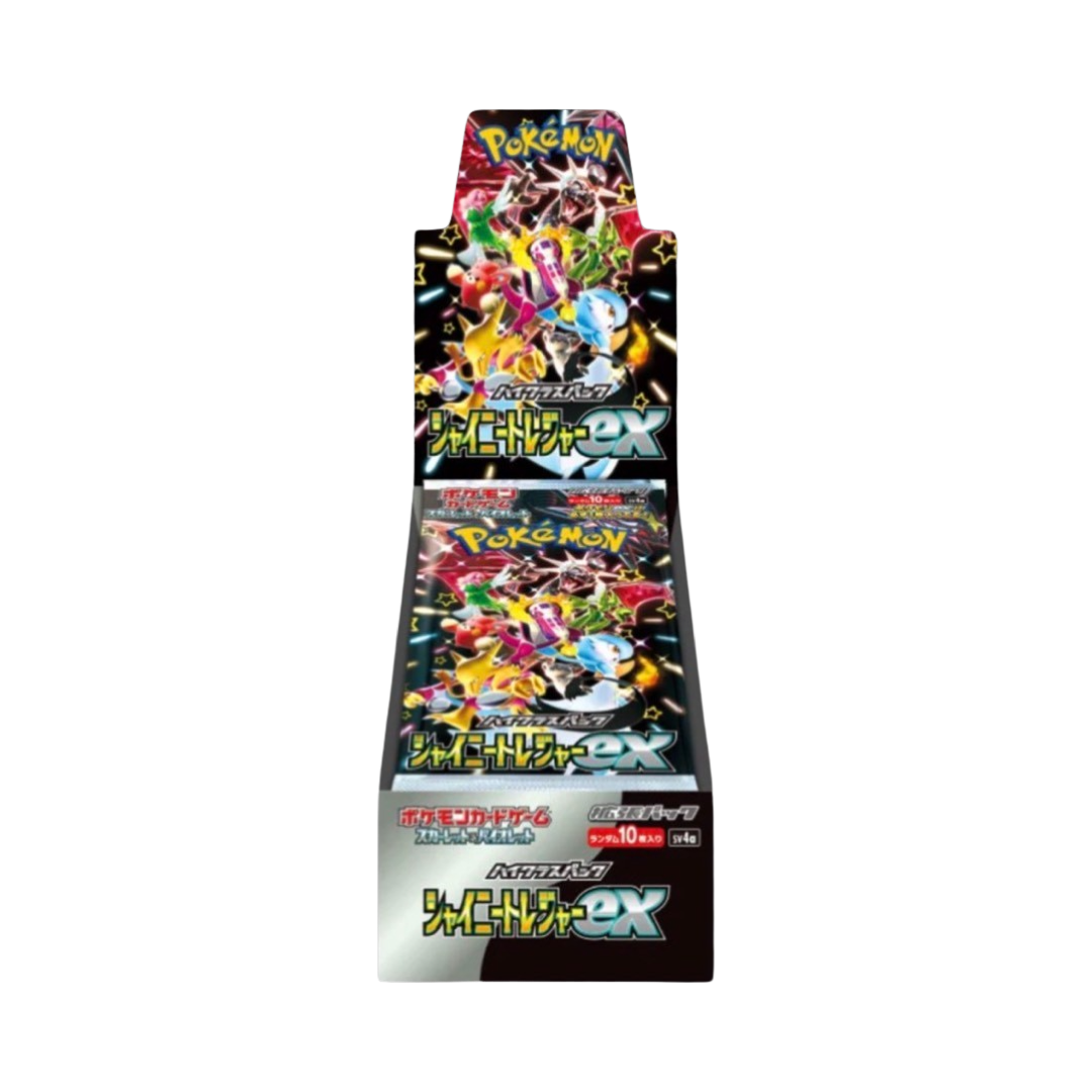 pokemon shiny card packs Shiny Treasure ex Booster Pack/Box Japanese Pokémon Trading Card Game –  PackFlipps