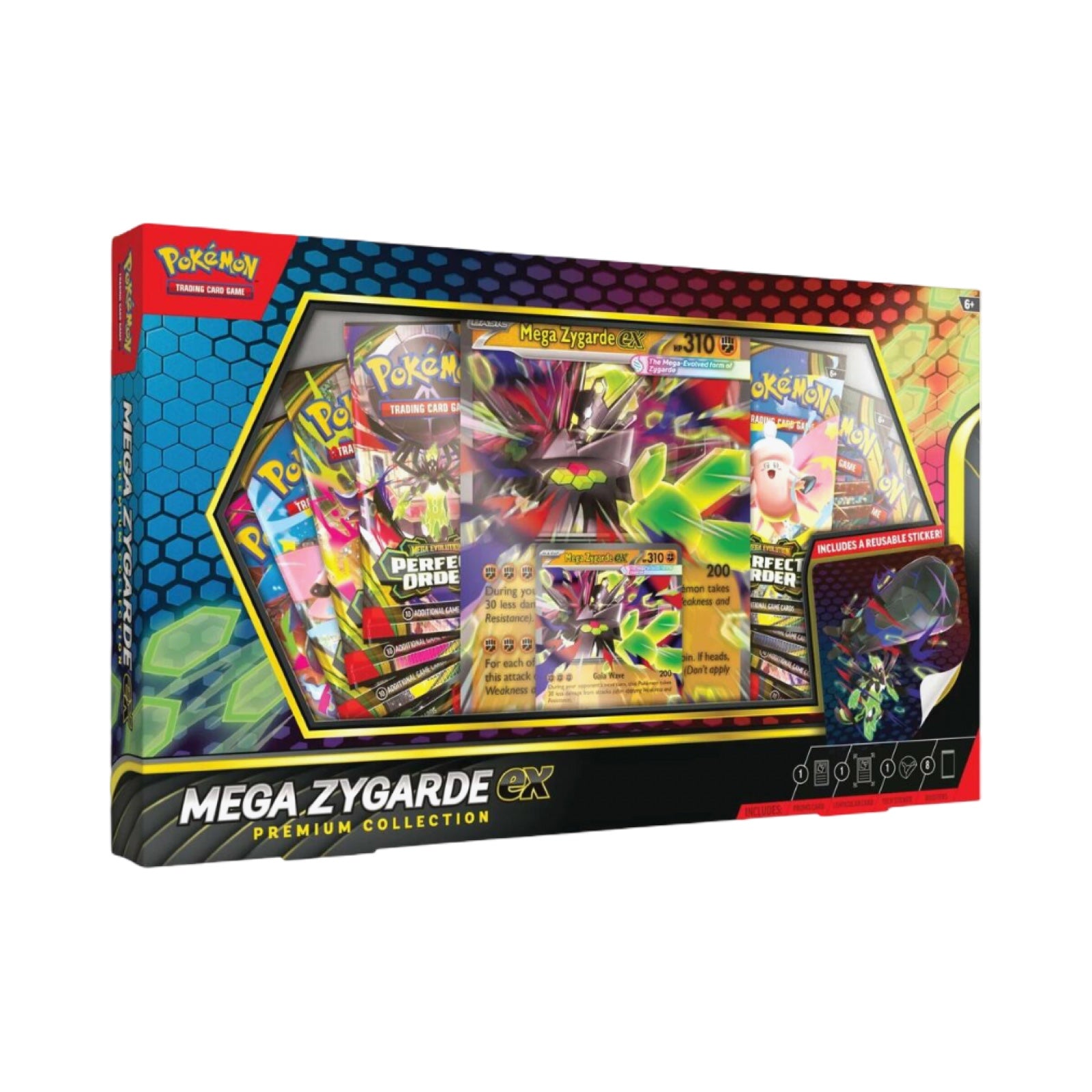 Mega Zygarde ex Premium Collection Box Pokemon Trading Card Game –  PackFlipps