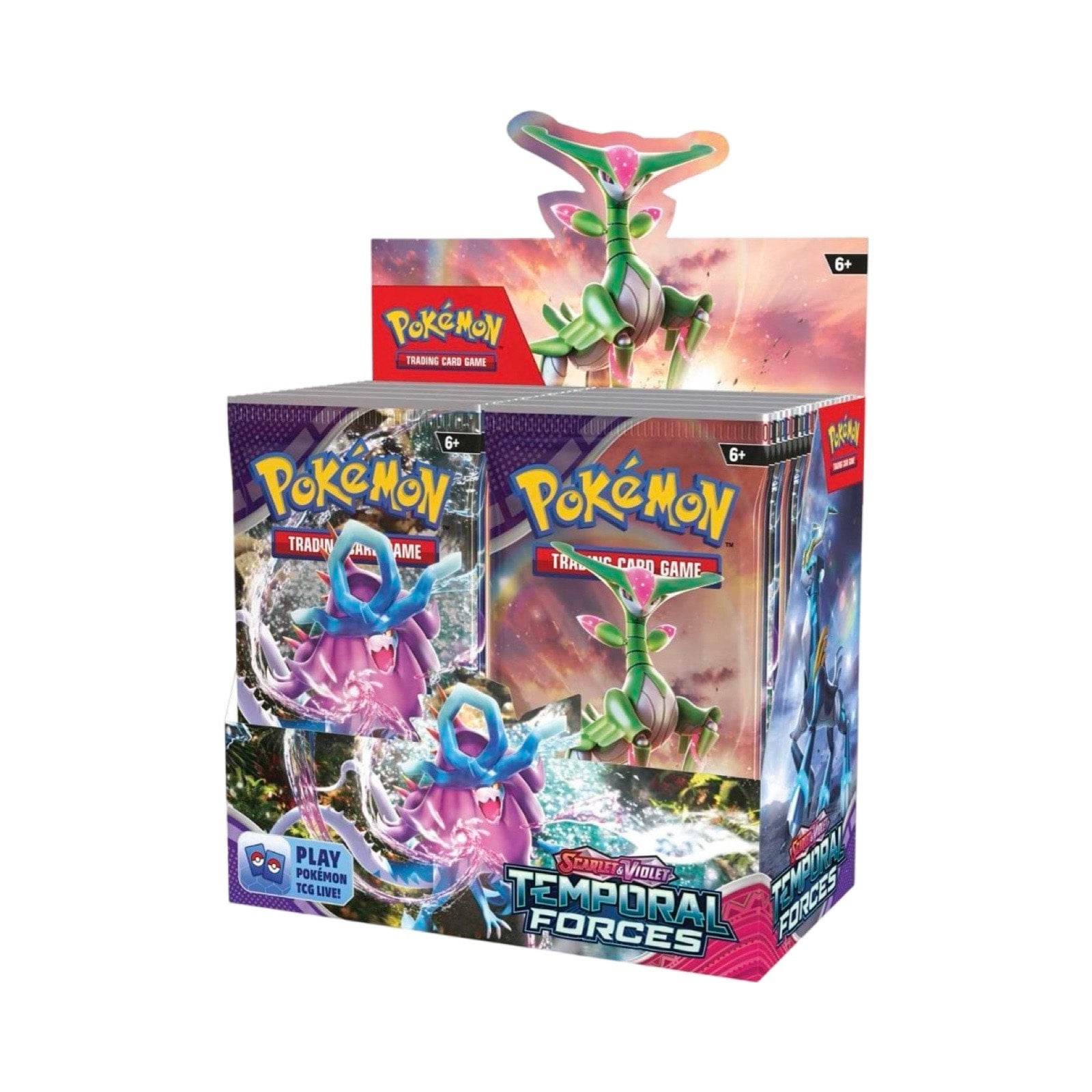 Temporal Forces Booster Pack/Box Pokmon Trading Card Game PackFlipps Temporal Forces Booster Pack/Box Pokmon Trading Card Game PackFlipps