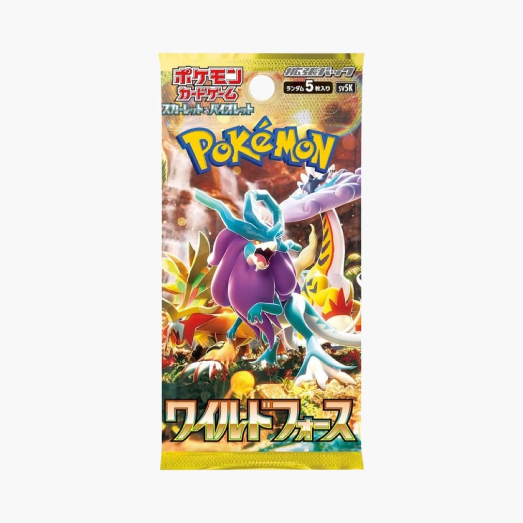 Wild Force Booster Pack Japanese Pokémon Card Game