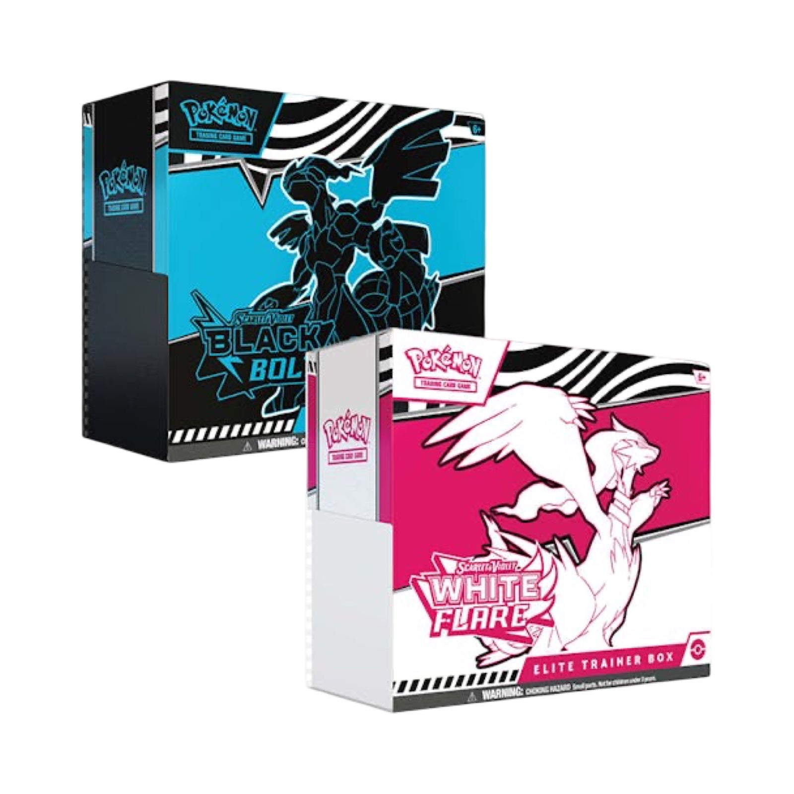 White Flare & Black Boltエリートトレーナーボックスセット Black Bolt/White Flare Elite Trainer Box Pokémon Trading
