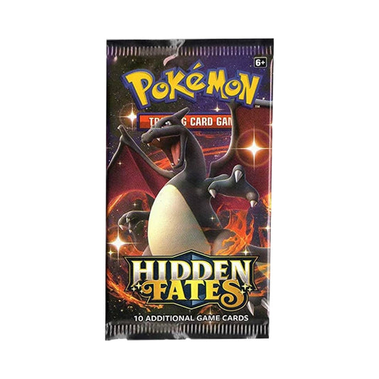 Paquete de refuerzo de Hidden Fates Juego de cartas coleccionables Pokémon