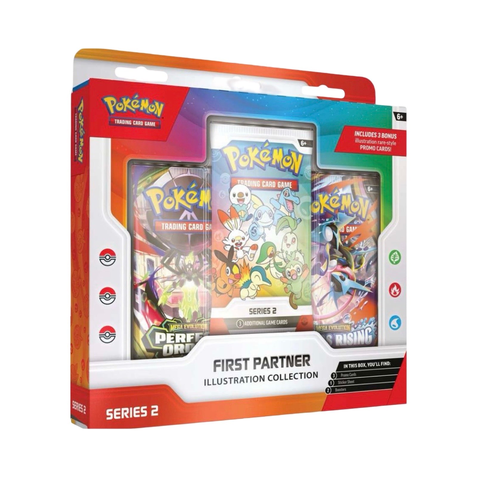 Series 2 First Partner Illustration Collection Pokemon Trading