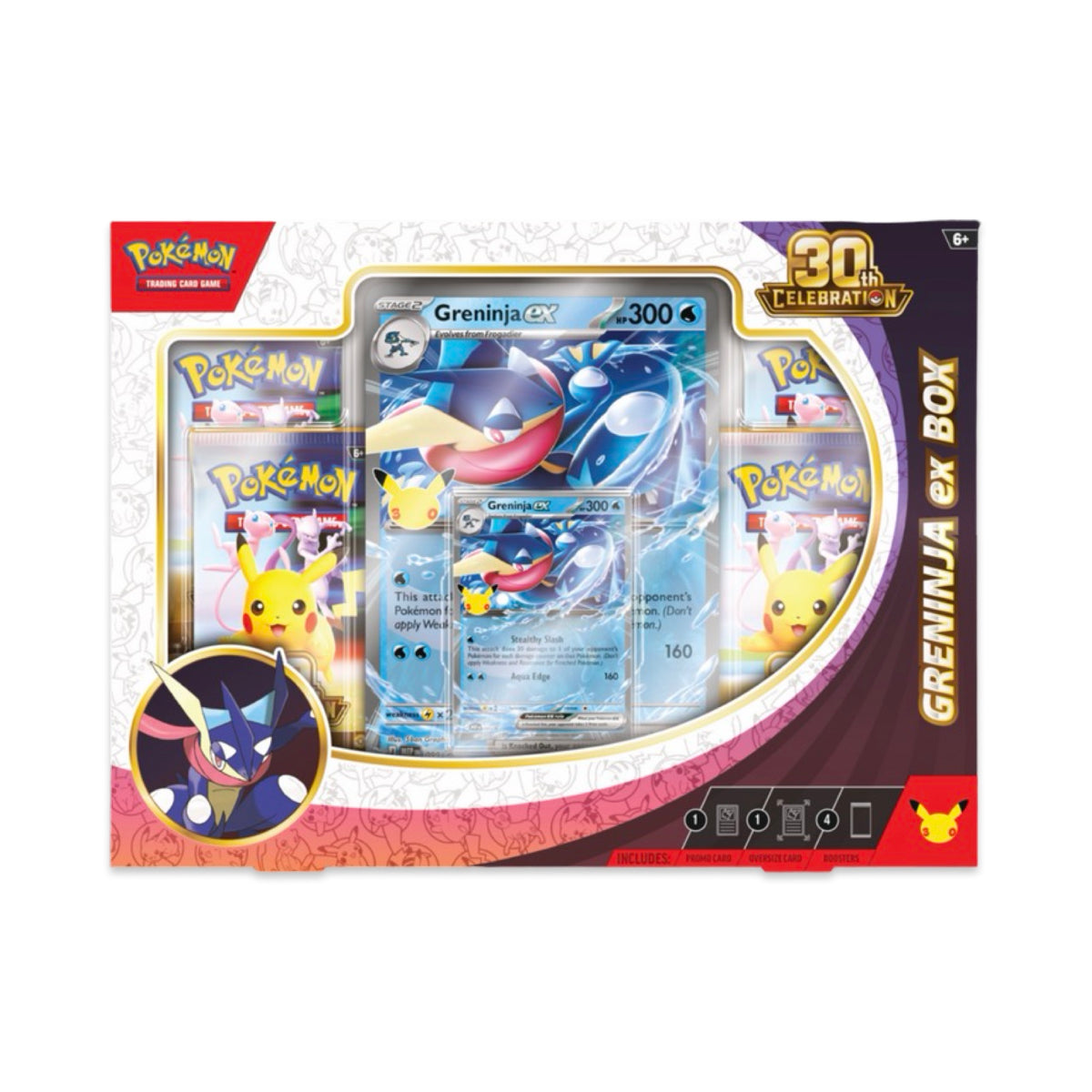 30th Celebration Sylveon/Greninja ex Box Pokemon Trading Card Game