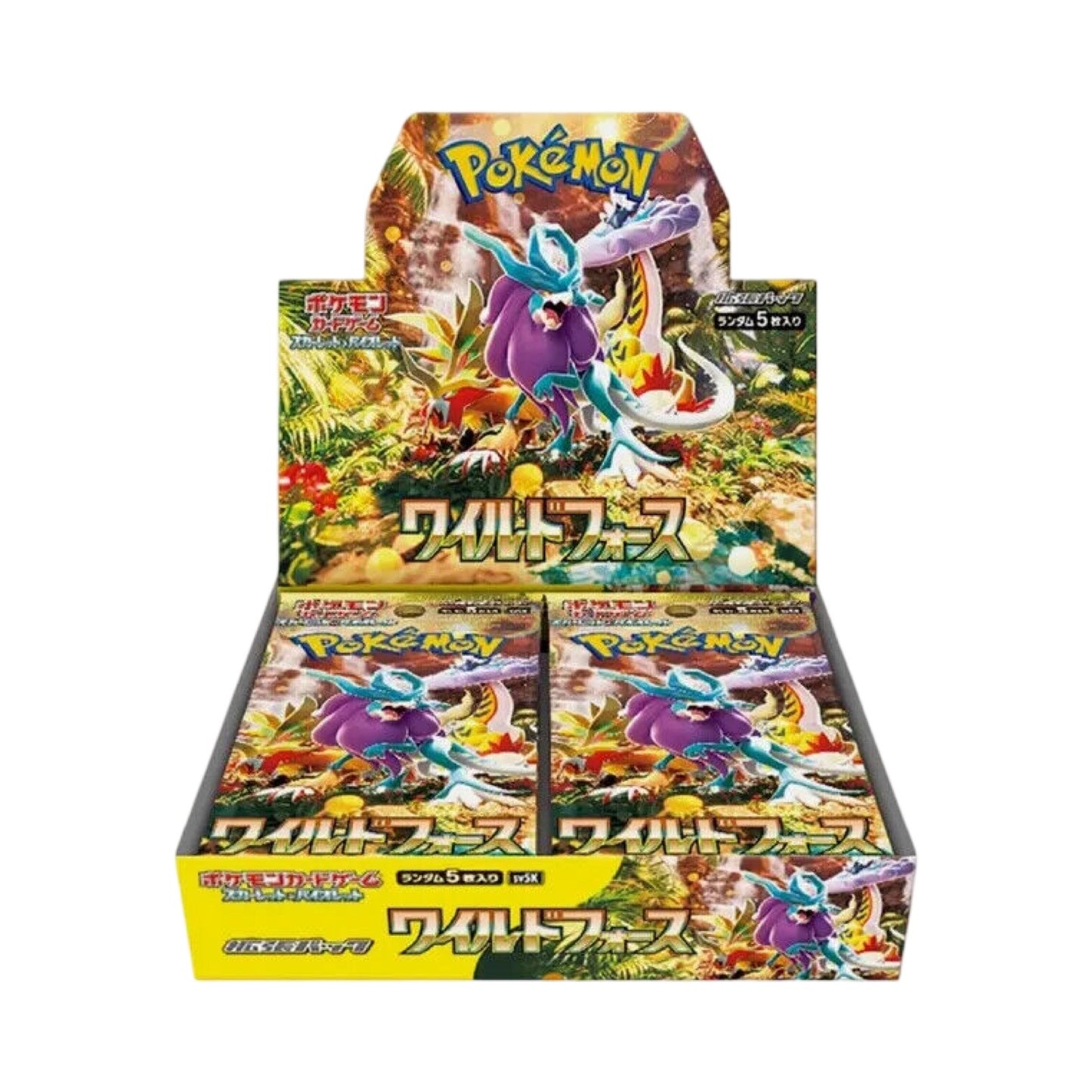 Wild Force Booster Box Japanese Pokémon Card Game