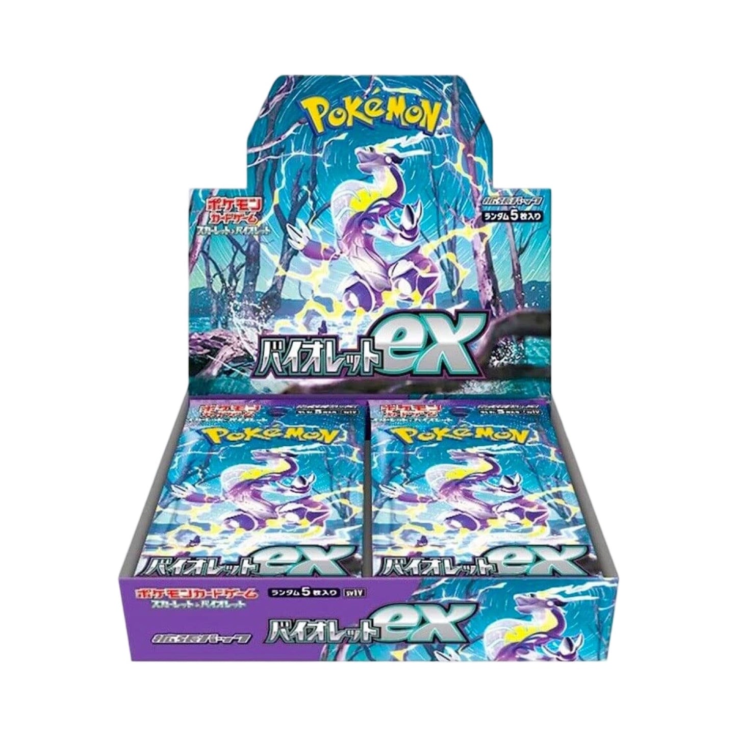 Violet ex Booster Box Japanese Pokémon Card Game