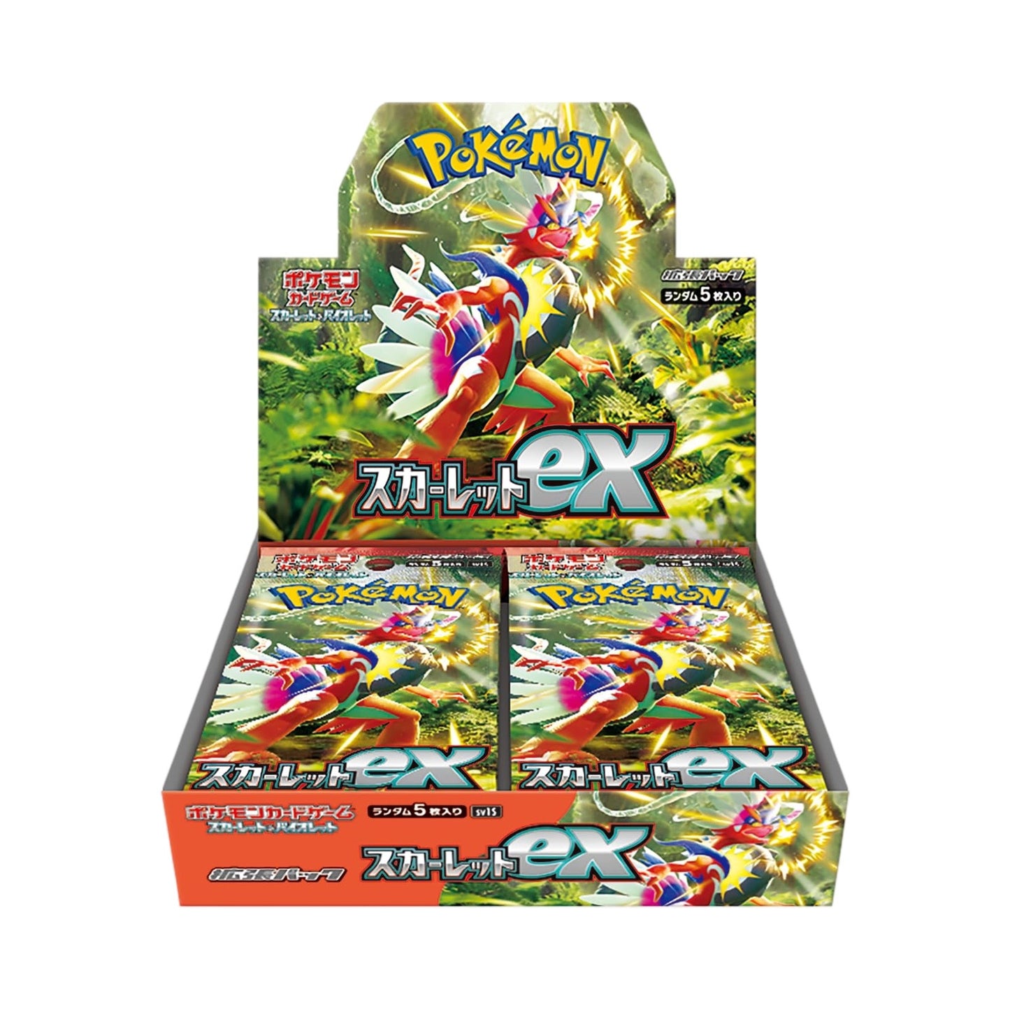 Scarlet ex Booster Box Japanese Pokemon Trading Card Game