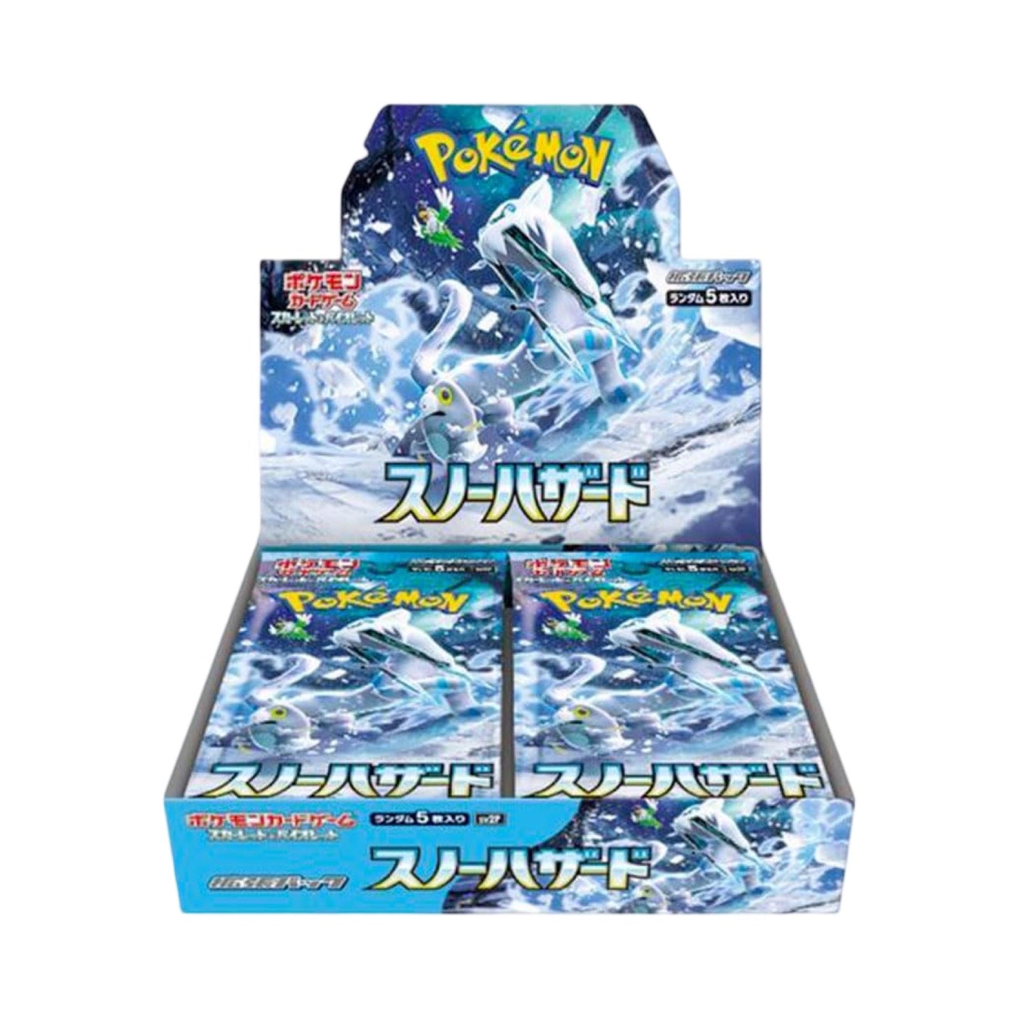 Snow Hazard Booster Box Japanese Pokémon Trading Card Game