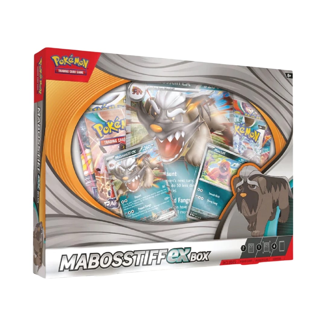 Pokemon Mabosstiff ex Box Pokemon Trading Card Game – PackFlipps