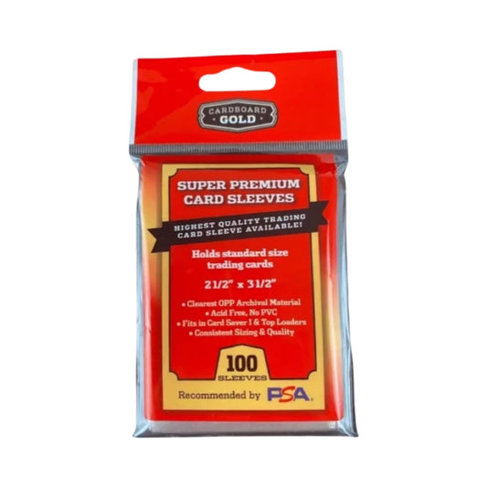 Fundas para cartas de calidad superior Cardboard Gold