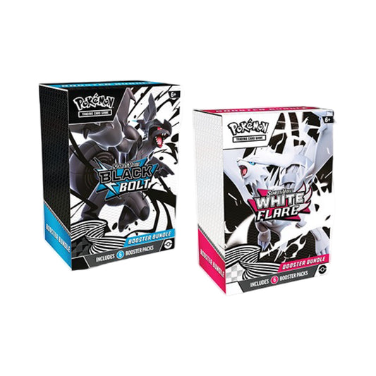 Black Bolt/White Flare Booster Bundle Pokemon Trading Card Game