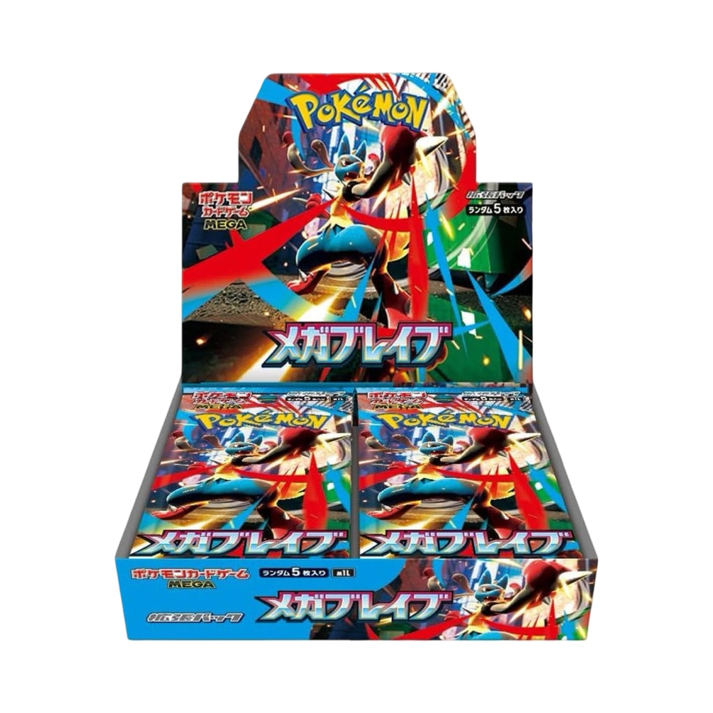 Mega Brave Booster Box Japanese Pokémon Trading Card Game
