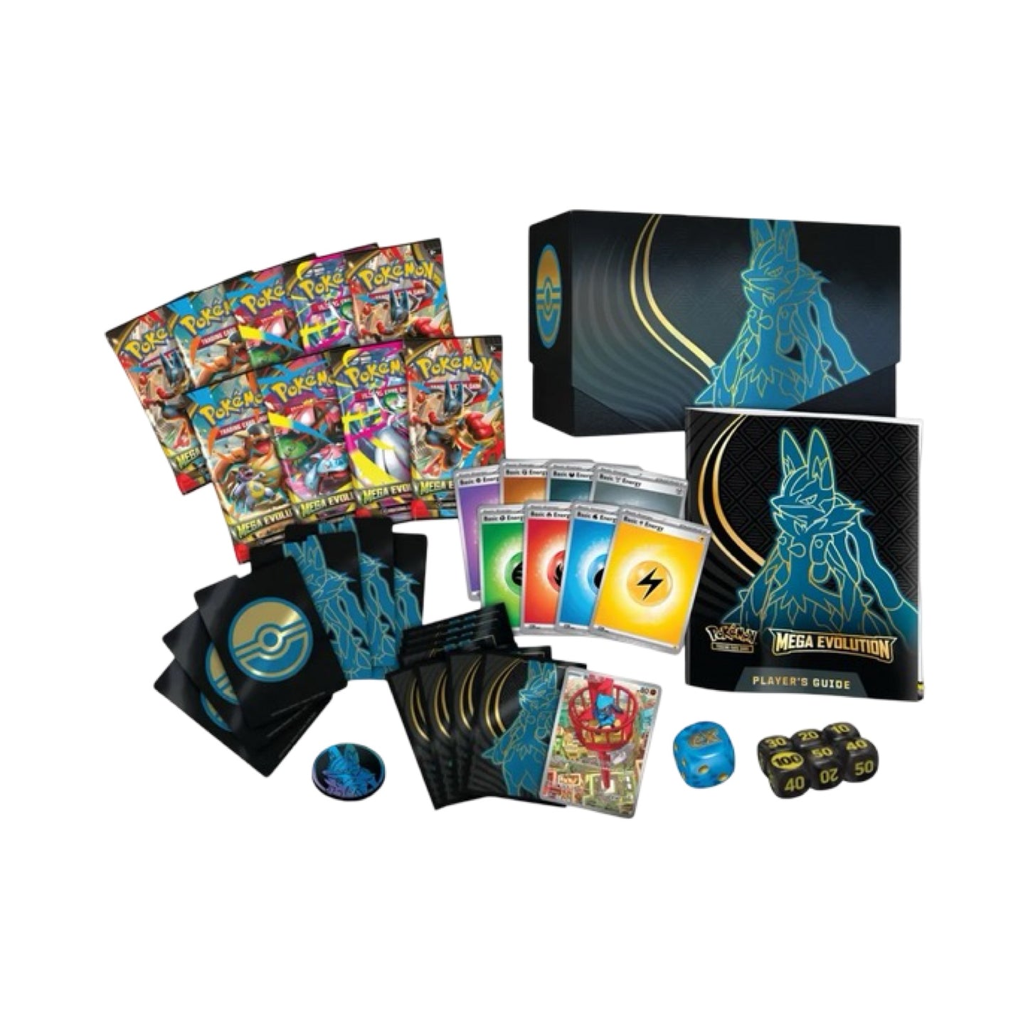 Mega Evolution Elite Trainer Box Pokemon Trading Card Game