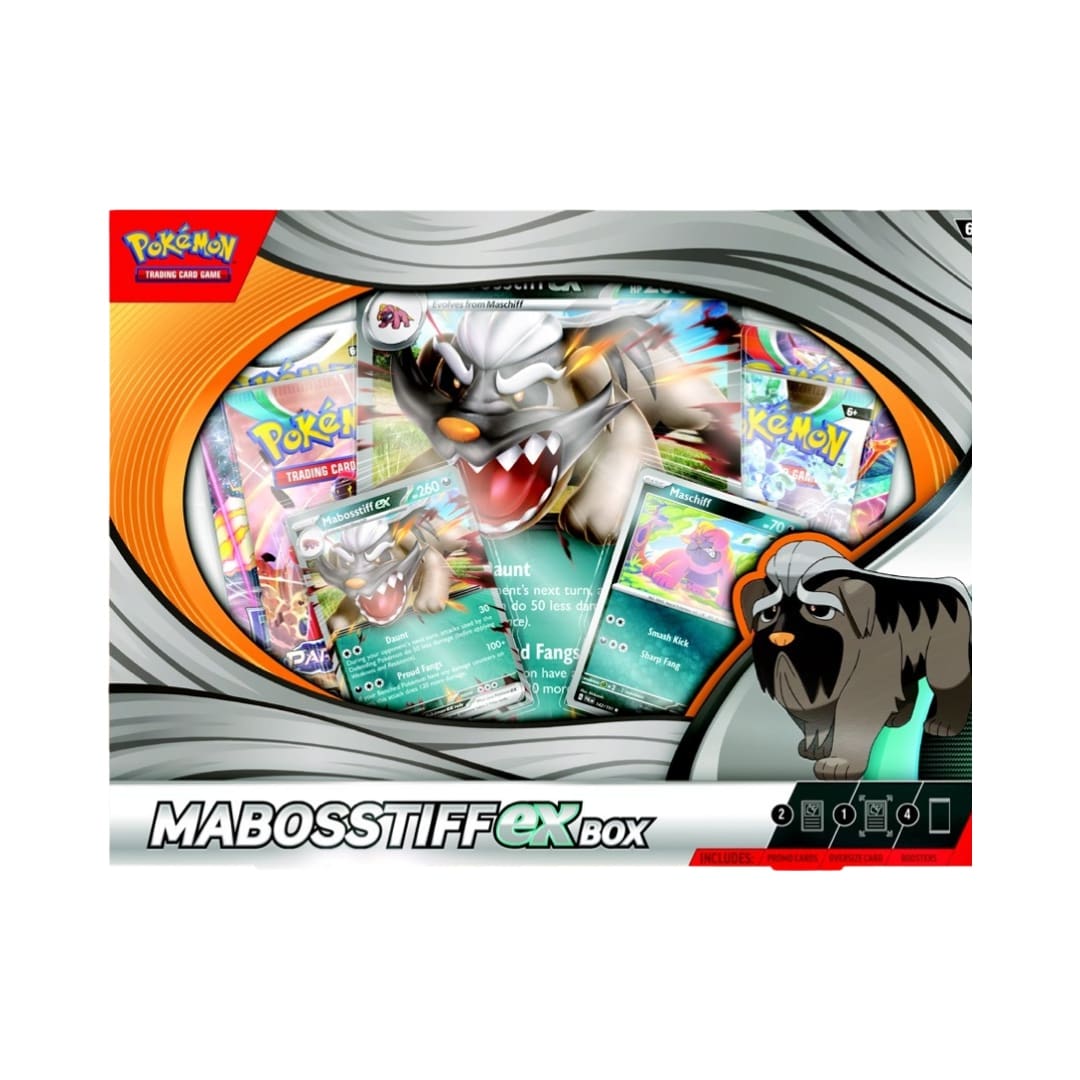 Pokemon Mabosstiff ex Box Pokemon Trading Card Game – PackFlipps