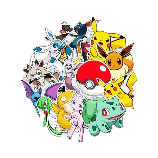 Pokémon Stickers Mixed Lot 100 Pieces