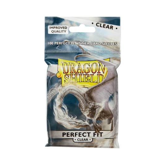 Perfect Fit Clear Dragon Shield Sleeves 100 Count
