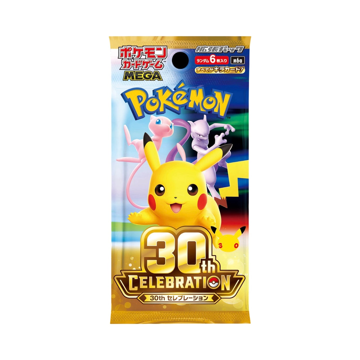 30th Celebration Booster Pack/Box Japanese Pokemon Trading Card Game