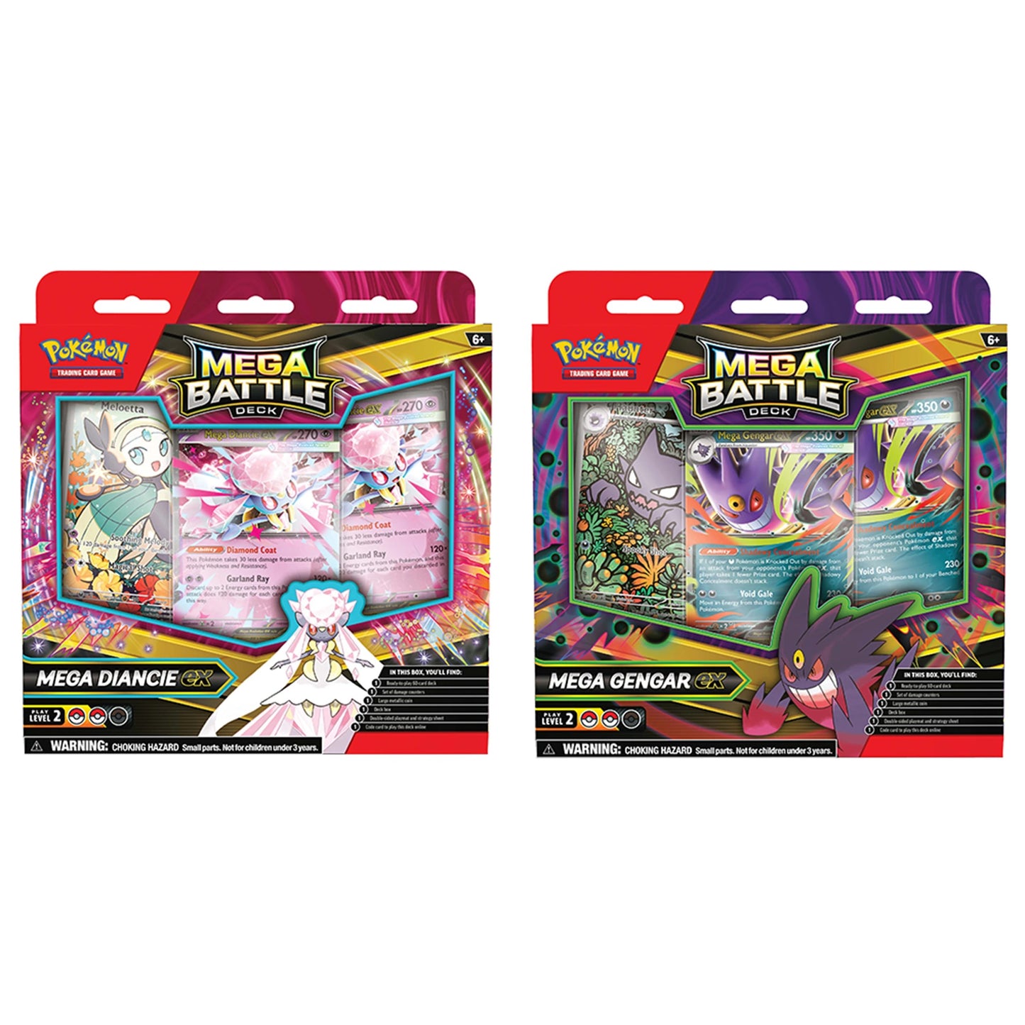 Mega Gengar/Mega Diance Battle Deck Pokémon Trading Card Game