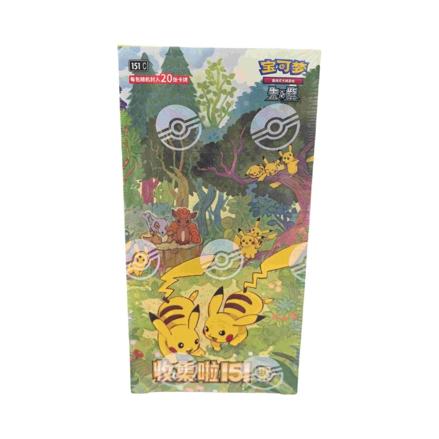Pokémon 151 Gathering Slim/Jumbo Box/Pack Chinese Pokémon Trading Card Game