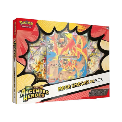 Ascended Heroes Mega ex Box Pokemon Trading Card Game