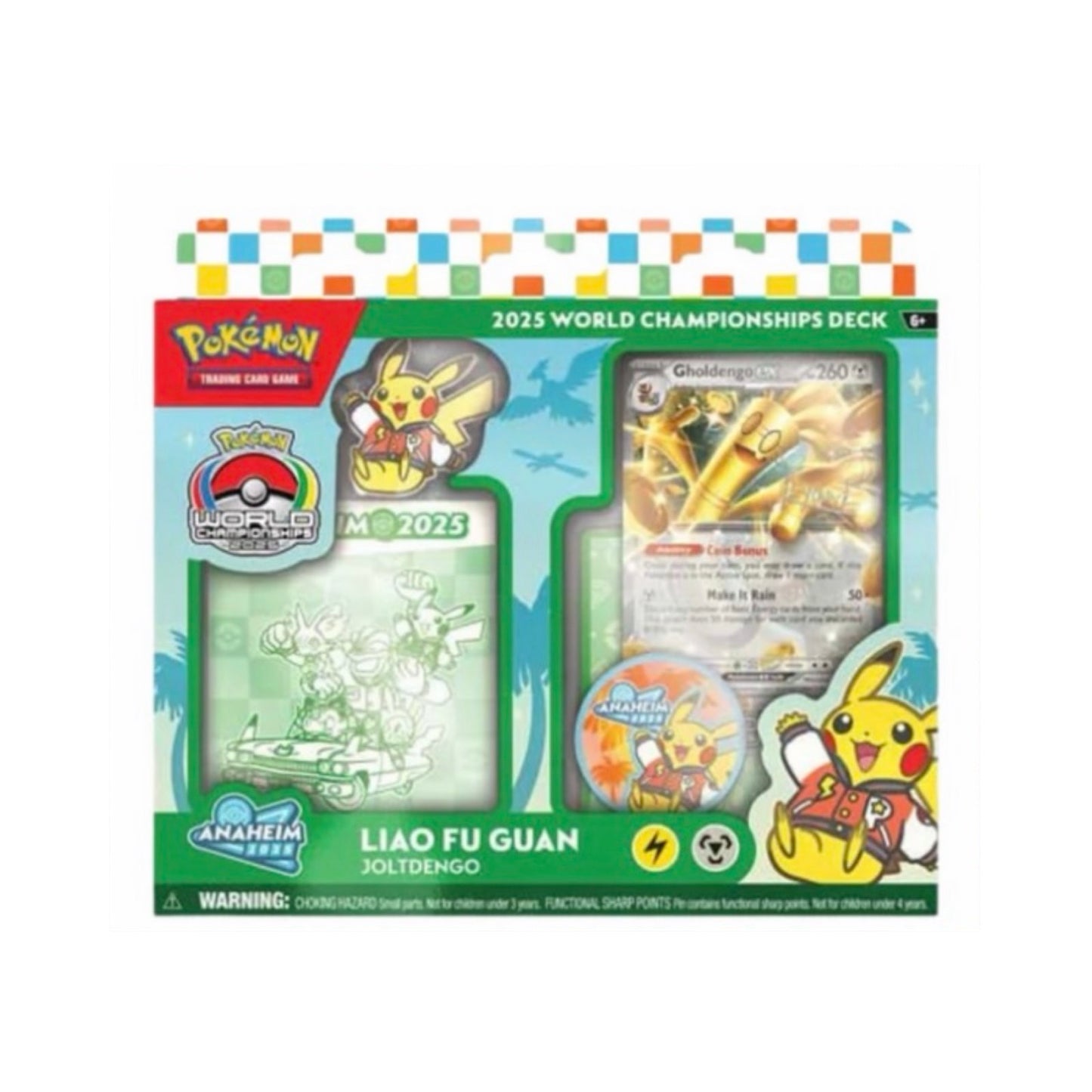 2025 Pokemon World Championship Decks Pokemon Trading Card Game