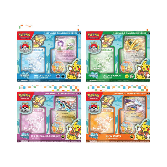 2025 Pokemon World Championship Decks Pokemon Trading Card Game