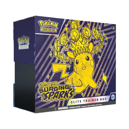 Surging Sparks Elite Trainer Box Pokémon Trading Card Game