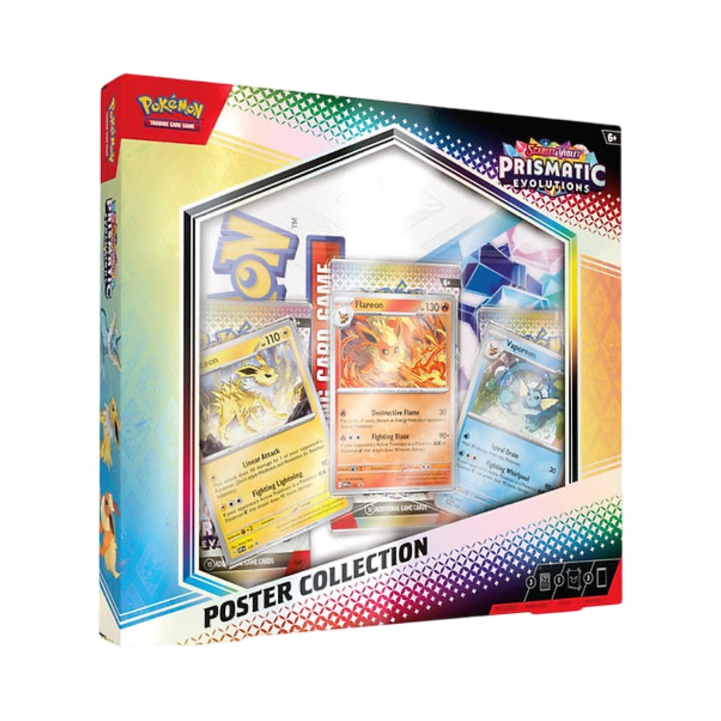 Prismatic Evolutions Poster Collection Pokémon Trading Card Game