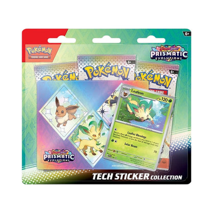 Prismatic Evolutions Tech Sticker Collection Pokémon Trading Card Game