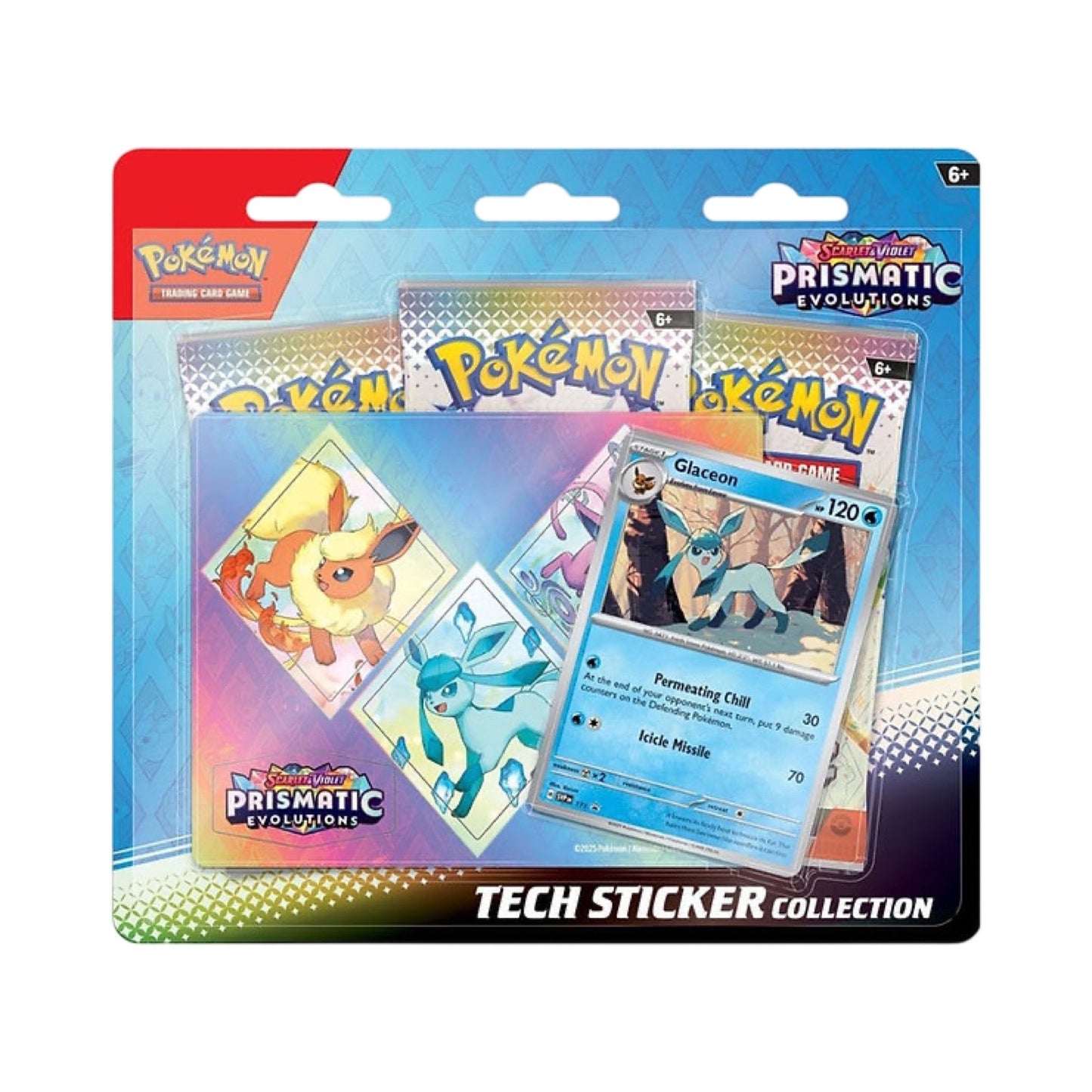 Prismatic Evolutions Tech Sticker Collection Pokémon Trading Card Game