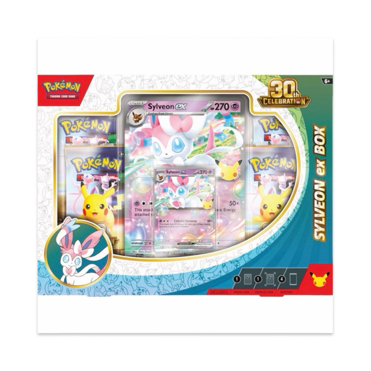 30th Celebration Sylveon/Greninja ex Box Pokemon Trading Card Game