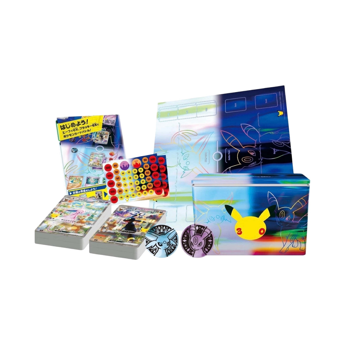 30th Celebration Premium Deck Set Umbreon & Espeon Japanese Pokemon Trading Card Game