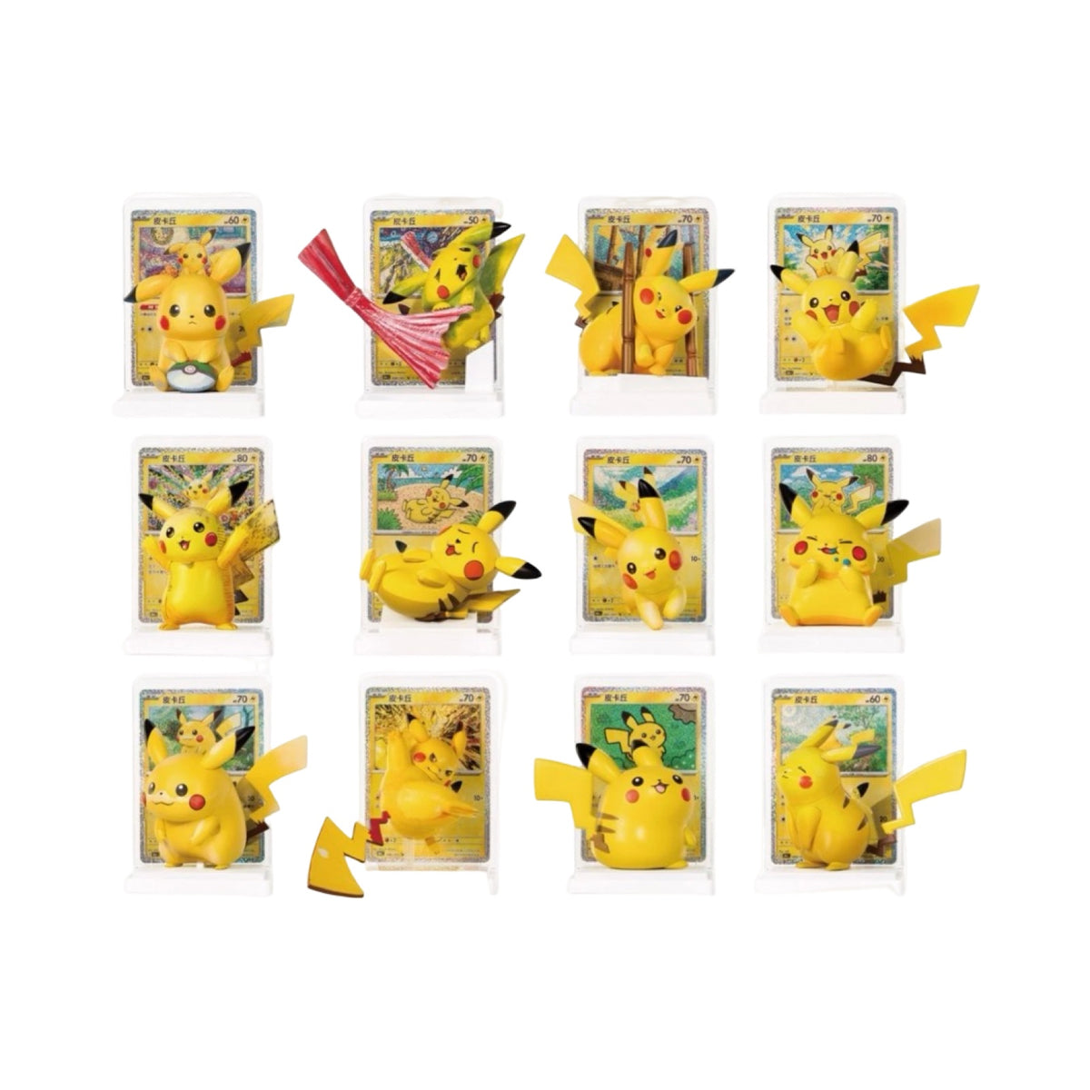 30th Celebration Pikachu Figure Blind Box Chinese Pokemon Trading Card Game