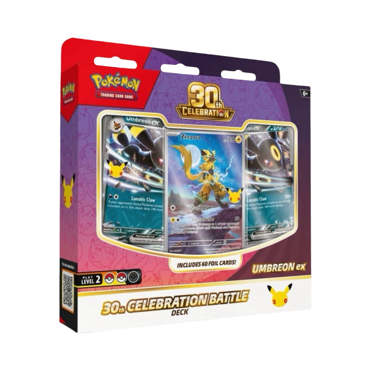 30th Celebration Battle Deck Umbreon ex/Espeon ex Pokemon Trading Card Game