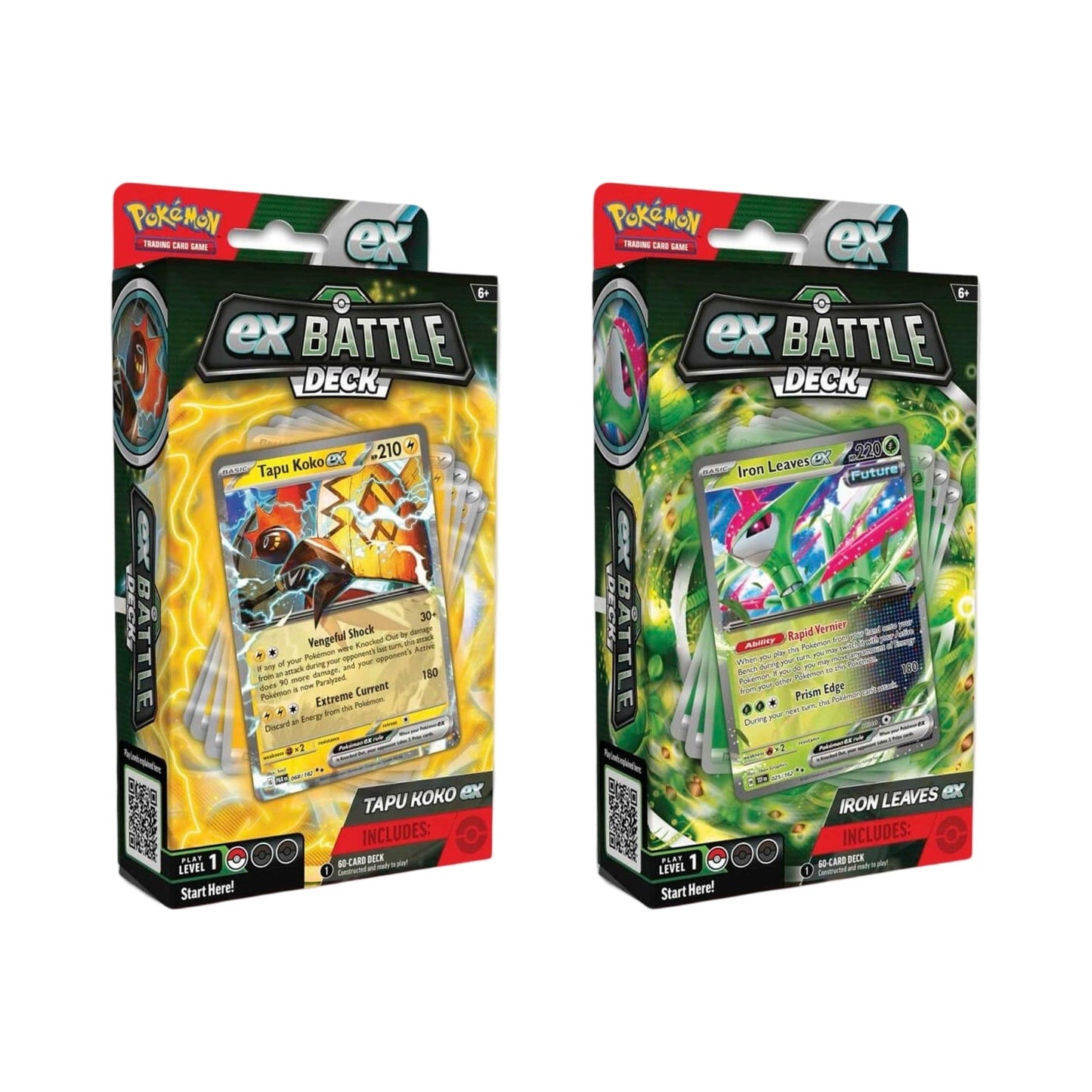 Tapu Koko/ Iron Leaves ex Battle Deck Box Pokémon Trading Card Game