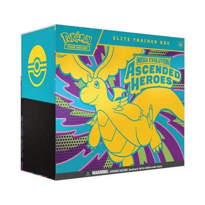 Ascended Heroes Elite Trainer Box Pokemon Trading Card Game