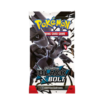 Black Bolt/White Flare Booster Pack Pokemon Trading Card Game