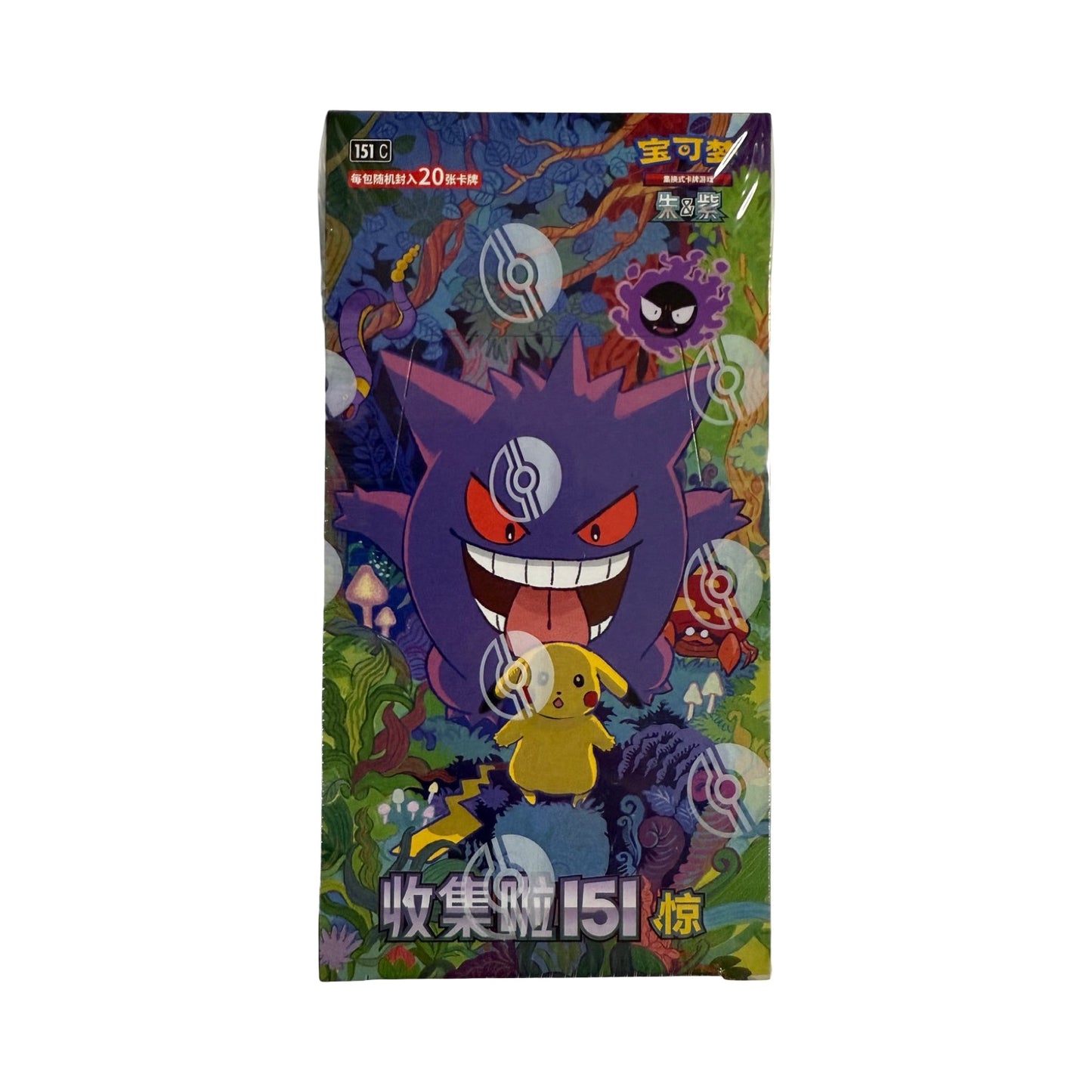 Collect 151 Surprise Slim/Jumbo Box/Pack Chinese Pokémon Trading Card Game