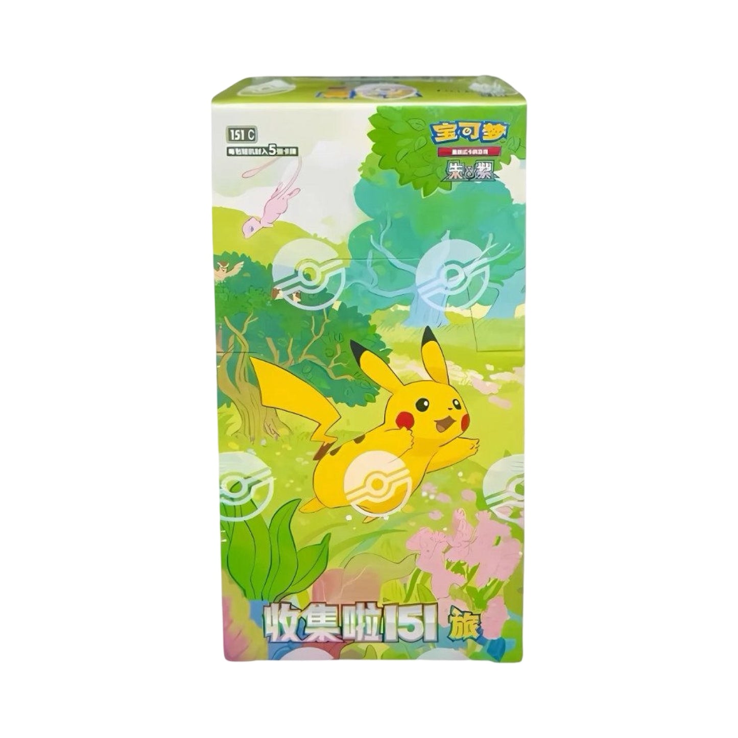 Pokemon 151 Journey Slim/Jumbo Booster Pack/Box Chinese Pokemon Trading Card Game