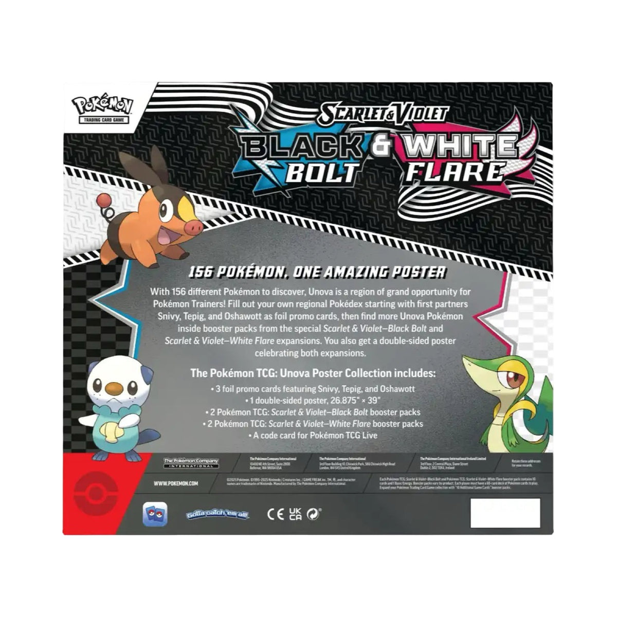 Unova Poster Collection Pokémon Trading Card Game
