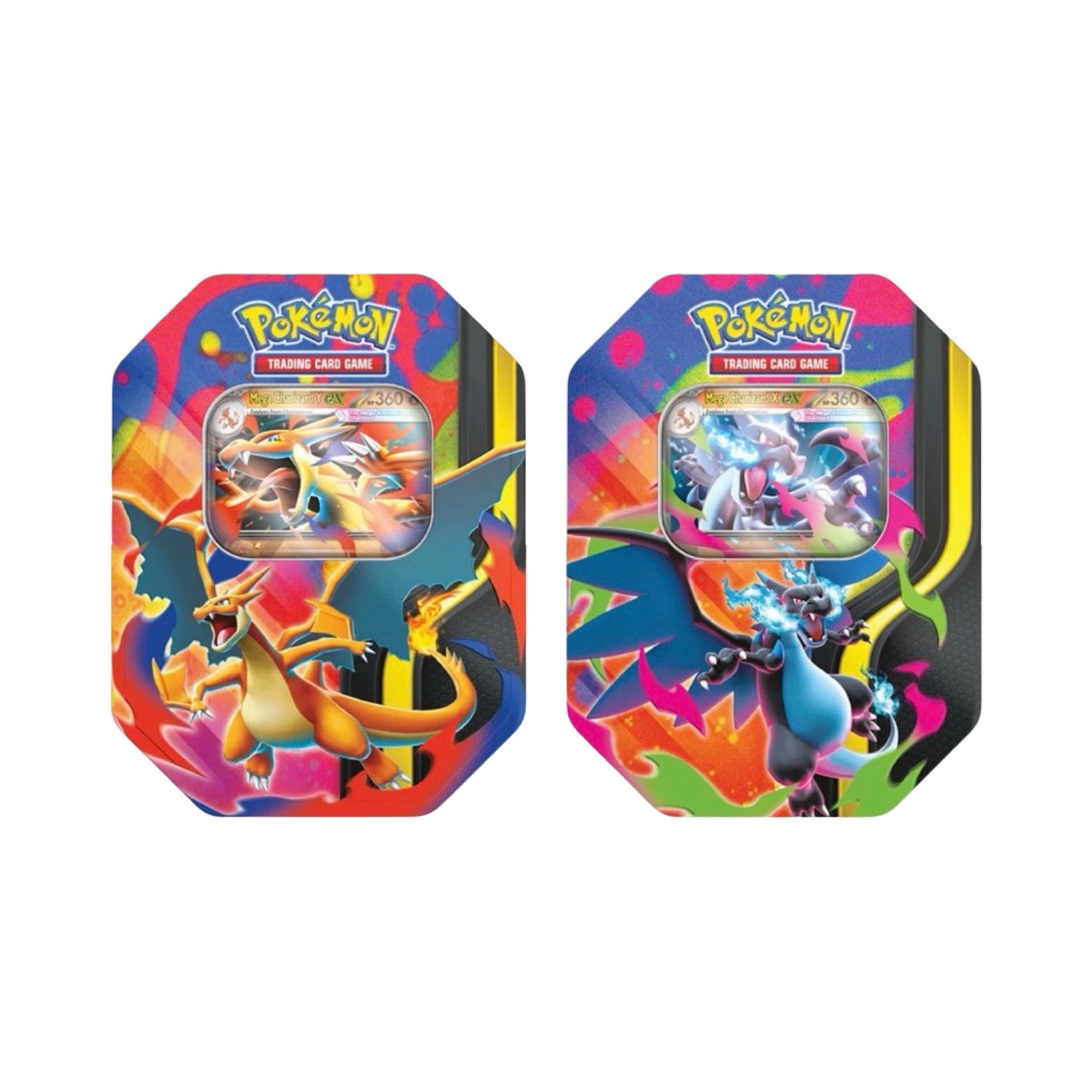 Mega Charizard Tin Pokemon Trading Card Game