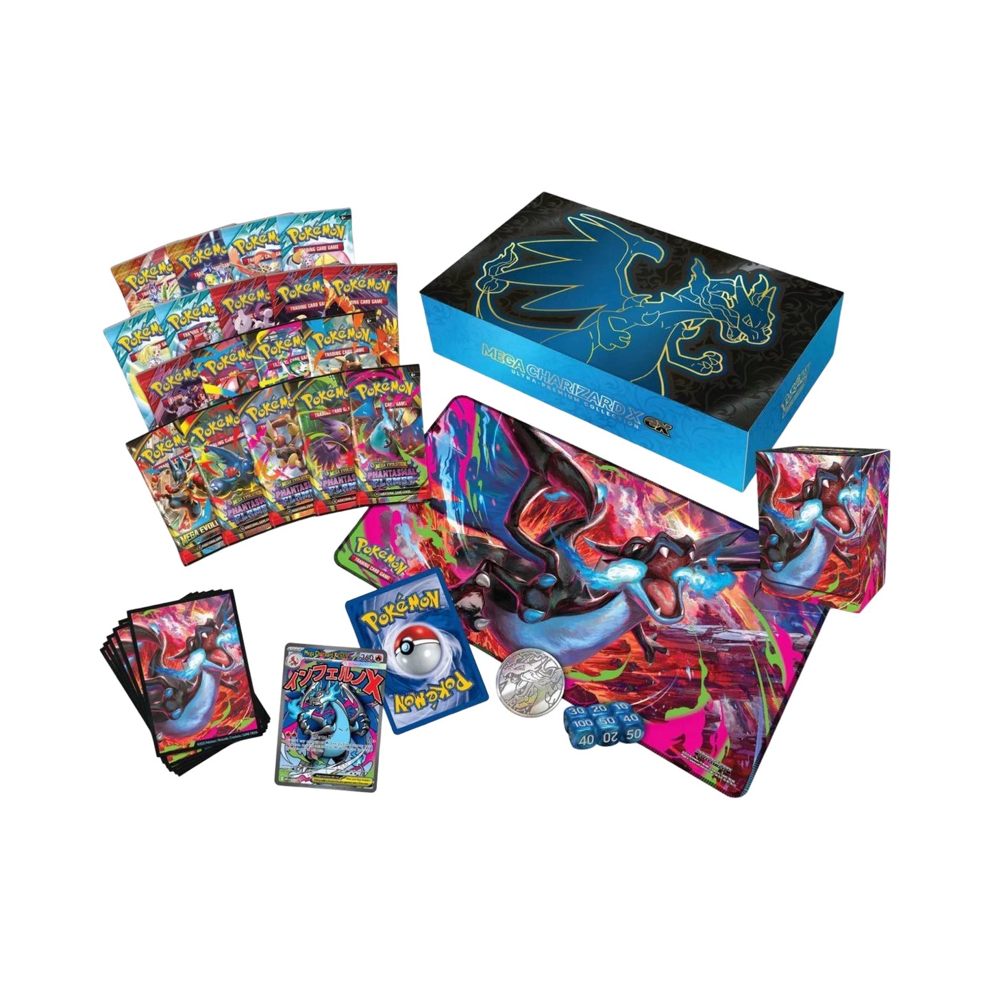 Mega Charizard X ex Ultra Premium Collection Pokémon Trading Card Game